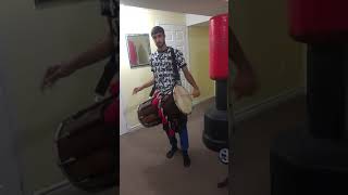 Dhol Cover Jeona Morh Wangu Mitraan Da Naa Chalda