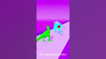 Dino Evolution Run 3D | 19 | 🎮 ESTEBAN RAPTOR #shorts #DinoEvolutionRun #Gameplay