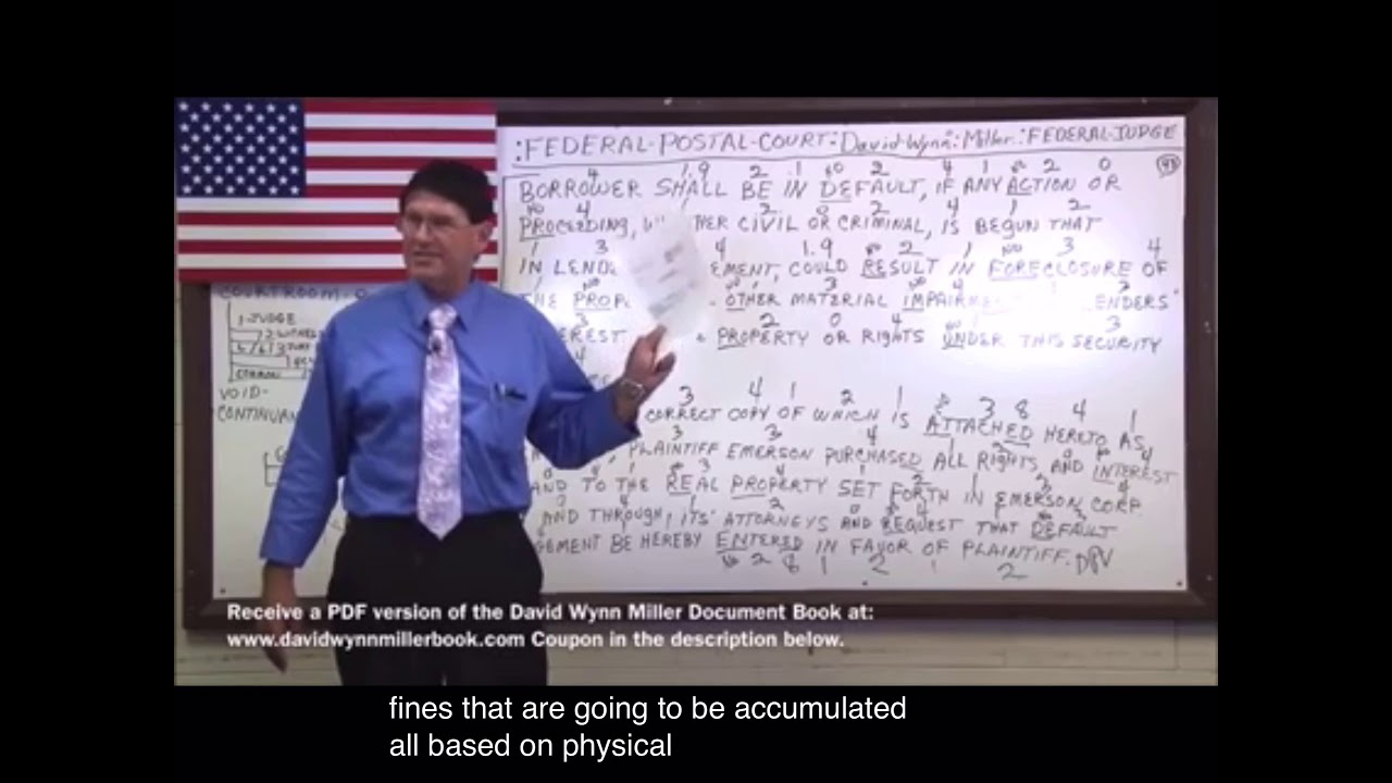 : FEDERAL-POSTAL-COURT:David-Wynn: Miller: FEDERAL-JUDGE: 