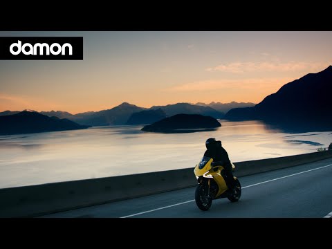 Damon Hypersport e-motorcycle trailer