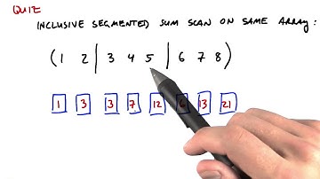 Segmented Scan - Intro to Parallel Programming