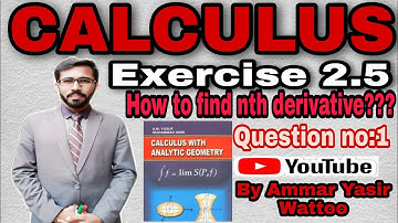 B.Sc part 1 Calculus (S.M.Yousaf) by ammar yasir tv in urdu \hindi  Exercise 2.5