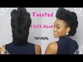 Faux Hawk on Natural Hair | Day 12 of 12 Days of  Christmas Series