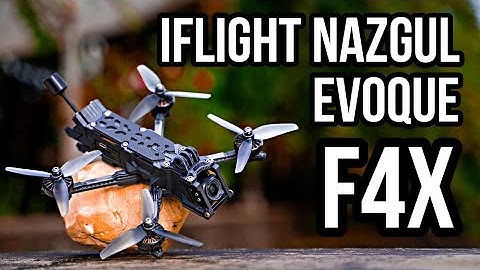 This FPV drone is Compact but Extremely Powerful! Iflight Nazgul Evoque F4X 6S!