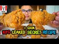 I cooked kfc leaked secret recipe  diy  copycat