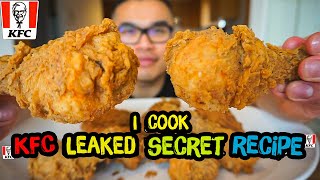 I cooked KFC leaked 