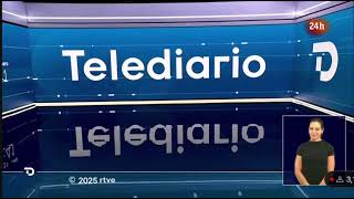 Rtve - La 1 & 24H Cierre Telediario 2 - 13.01.2025