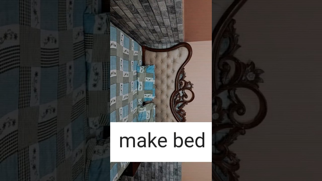 bed in hindi meaning With pronunciation✅😂 Make Bed 🛏️ 