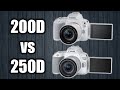 Canon 250D vs 200D: шило на мыло?!