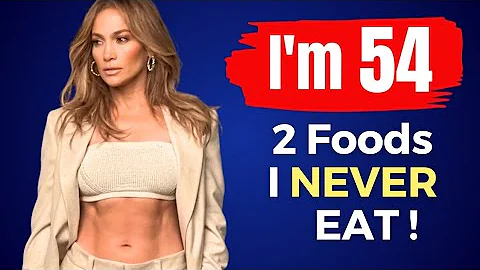 Jennifer Lopez (54) still look 25 🔥 I AVOID 2 FOODS & Don't Get Old