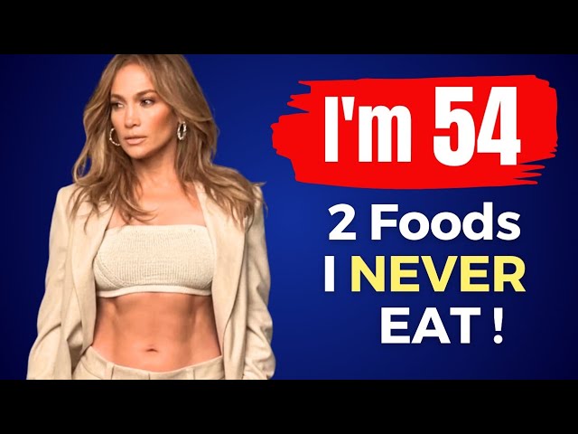 Jennifer Lopez (54) still look 25 🔥 I AVOID 2 FOODS u0026 Don't Get Old class=