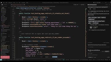 Demo viết Unit Test cho website đặt lịch khám bệnh online tích hợp chatbot và AI tư vấn đặt lịch