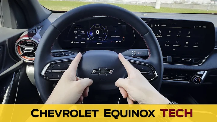 Steering Wheel and Cluster in the Chevrolet Equinox (2025-2026 non EV models)