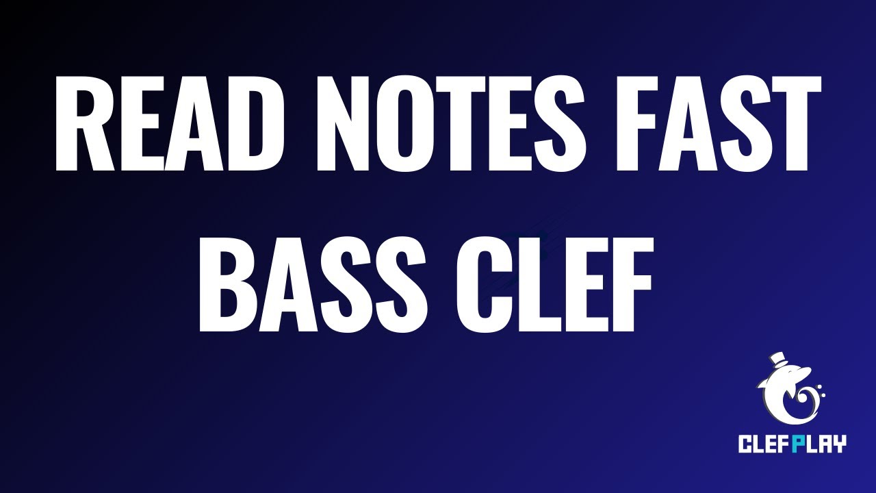 HOW TO READ NOTES ON THE BASS CLEF FAST (Beginners) - YouTube