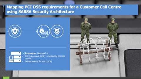 Mapping PCI DSS requirements using SABSA Security Architecture