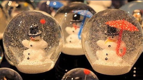HOW SNOW GLOBE WAS INVENTED - BBC NEWS