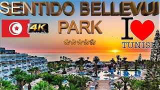 4K TUNISIA SENTIDO BELLEVUE PARK 2023 HOTEL BEACH RESORT screenshot 5