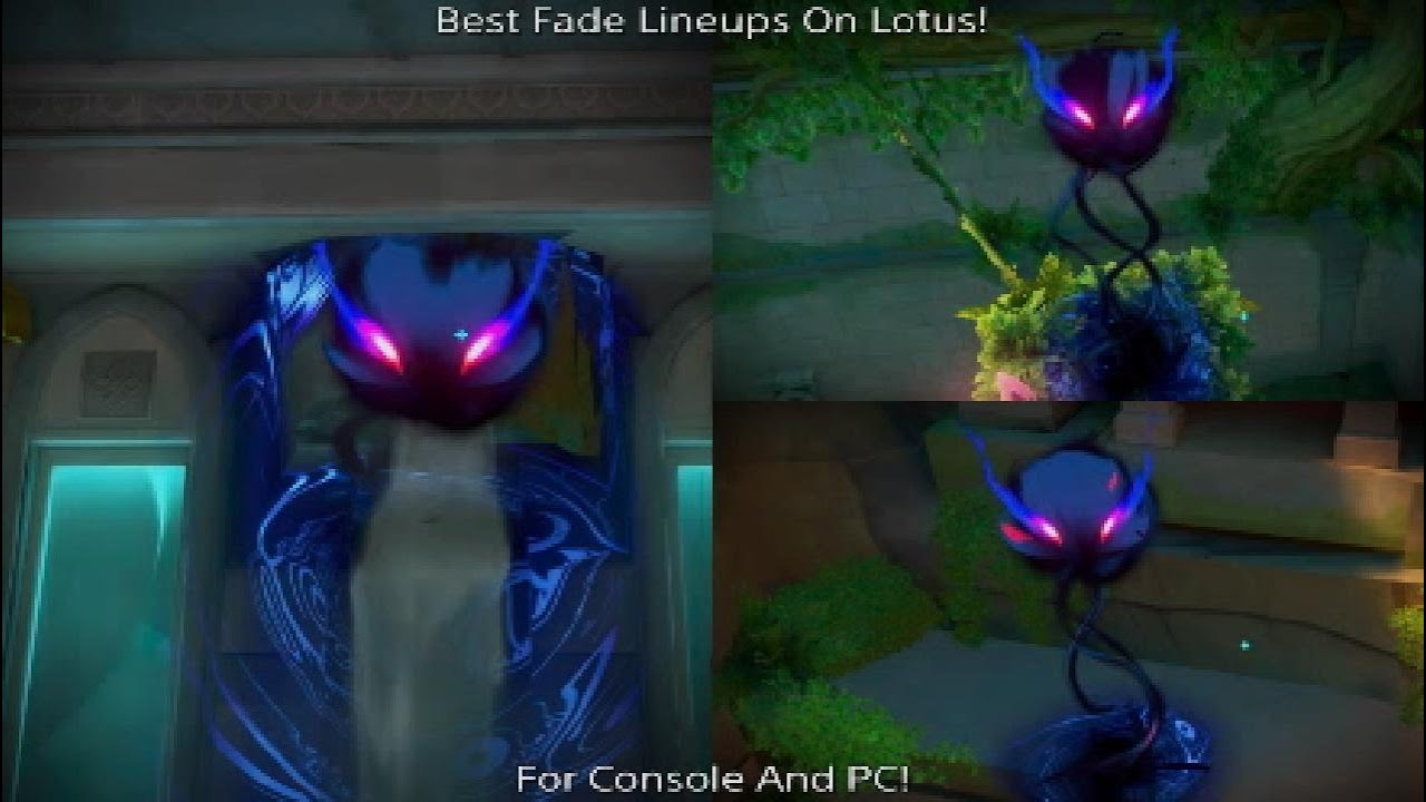 MY GO  TO FADE LINEUPS FOR LOTUS
