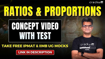 IPMAT 2026 & IIMB UG : Master Ratios and Proportions | Concept & Practice Test