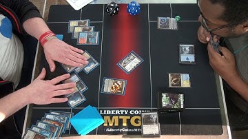 FNM 03-29-19 Round 1 Four Color Control vs Dovin Planeswalker Deck