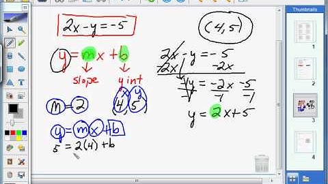 write equations in standard form   parallel