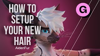 How to put your new hair in your avatar - by AidenFur
