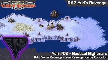 Red Alert 2 YR: Yuri Resurgence mission pack - Yuri 02 - Nautical Nightmare (Hard)
