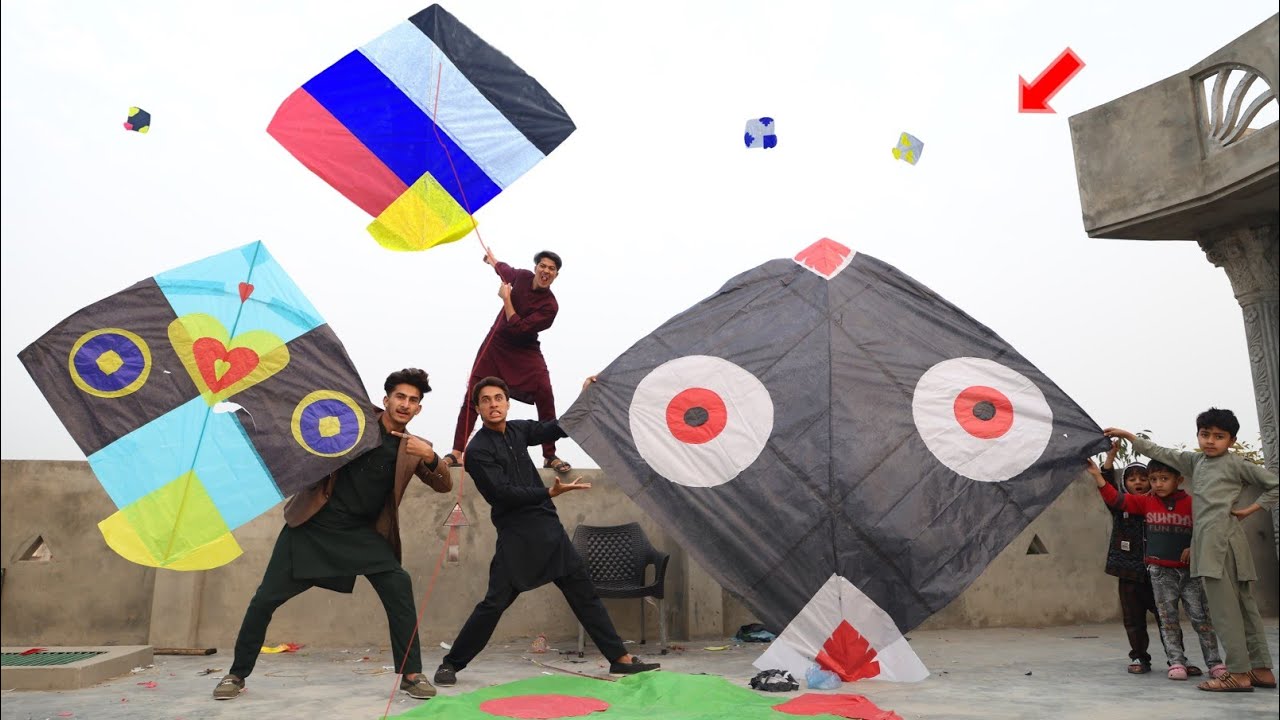 Cutting Pari Catch | Big Gudda Catch Mukaram Roof | Kite Flying 2025