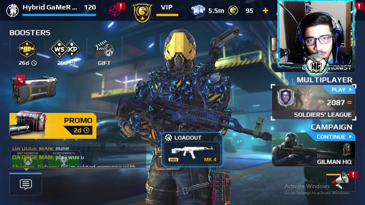 Modern Combat 5 PC - KR-15 Gameplay (So many assists) - LIVE!#34