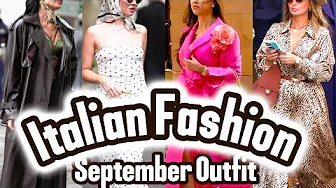 Fall 2025 Milan Street Style Chic Italian You NEED to See!!! 