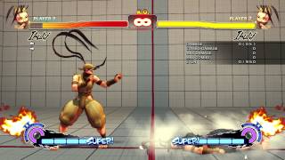 Ibuki SSF4 AE 2012 - Double Jab Unblockable