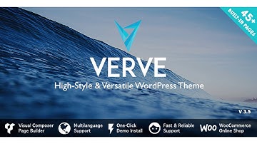 Verve - High-Style WordPress Theme | Themeforest Website Templates and Themes