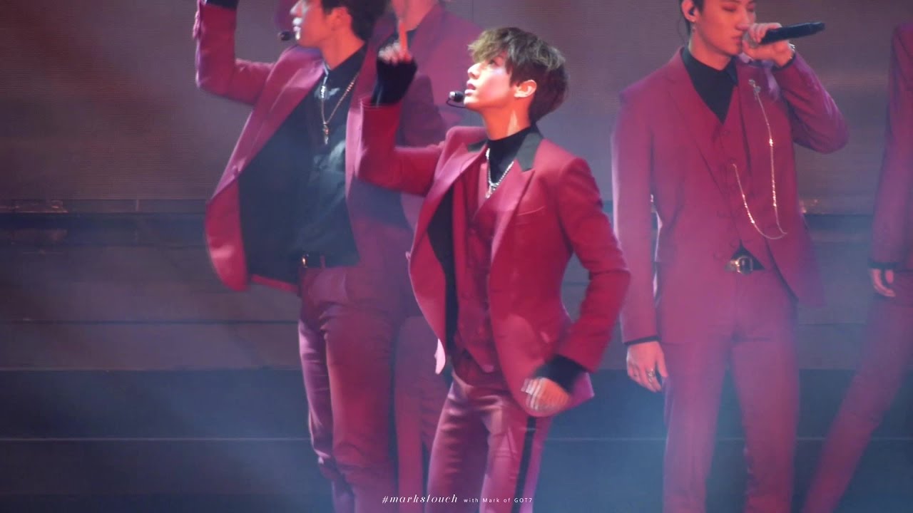 [fancam]170222 Gaon Chart Awards Sexy  FLY REMIX + HARDCARRY GOT7 마크(MARK) FOCUS