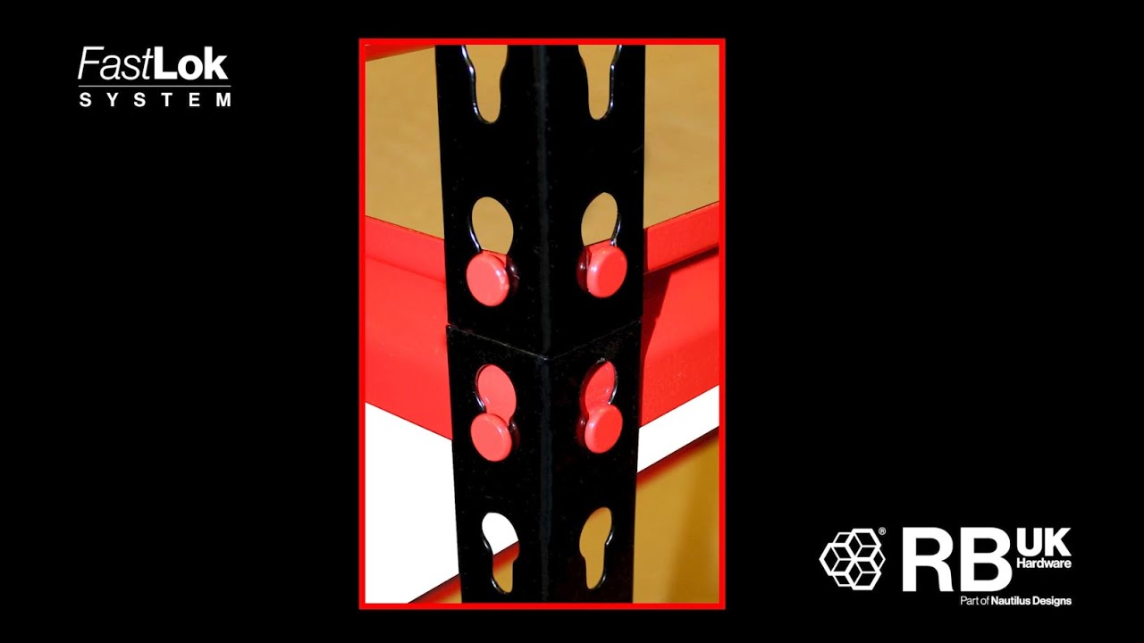RB BOSS® FASTLOK BOLTLESS GARAGE SHELVING UNIT ASSEMBLY IN UNDER 10 MINUTES | RBUK Hardware