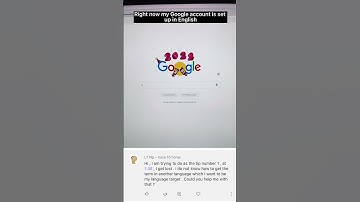 How to change Google