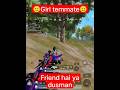 Girl Teammate Friend or Enemy😐 #ytshorts #bgmi #pubg #viral #trending #pubgm #pubgtricks #iqooneo7