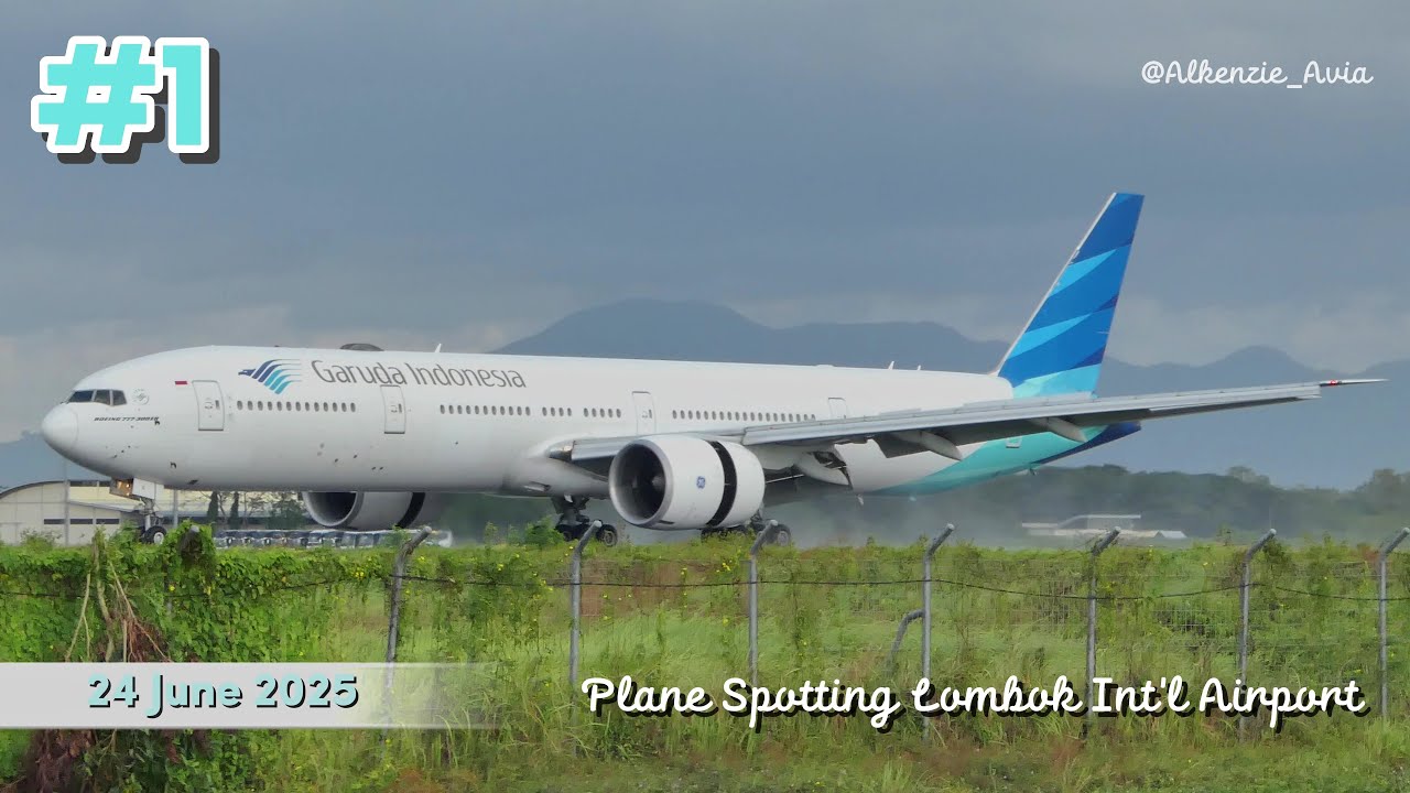 Planespotting at Lombok International Airport (PART 1)