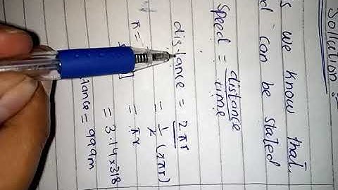 Class 9th | Physics | Chapter 2 | Example 2.3 | How to find speed and velocity?