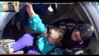 Reacting to sky diving fails