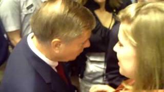 ConstitutionGirl Confronts Senator Lindsey Graham 9/14/2009