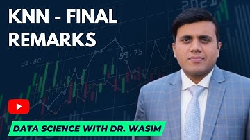 22  - KNN - Final Remarks