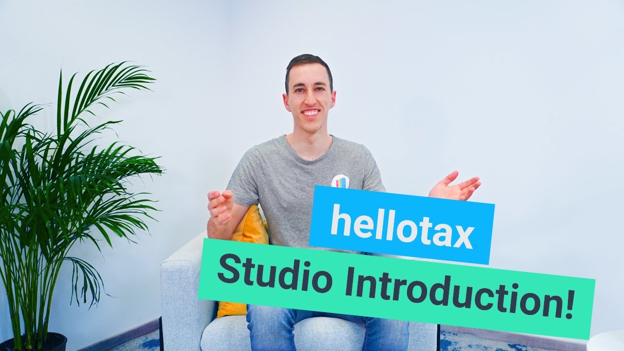 hellotax YouTube studio introduction
