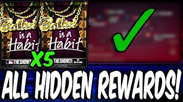 FREE PACKS! Run It Back Conquest Map ALL HIDDEN REWARDS & Locations! MLB The Show 21