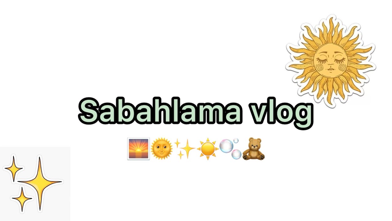 Sabahlama vlog☀️//Aliyeva Məryəm🤍