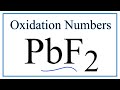 Oxidation States in PbF2