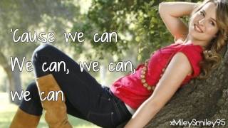 Video thumbnail of "Bridgit Mendler - We Can Change The World (with lyrics)"