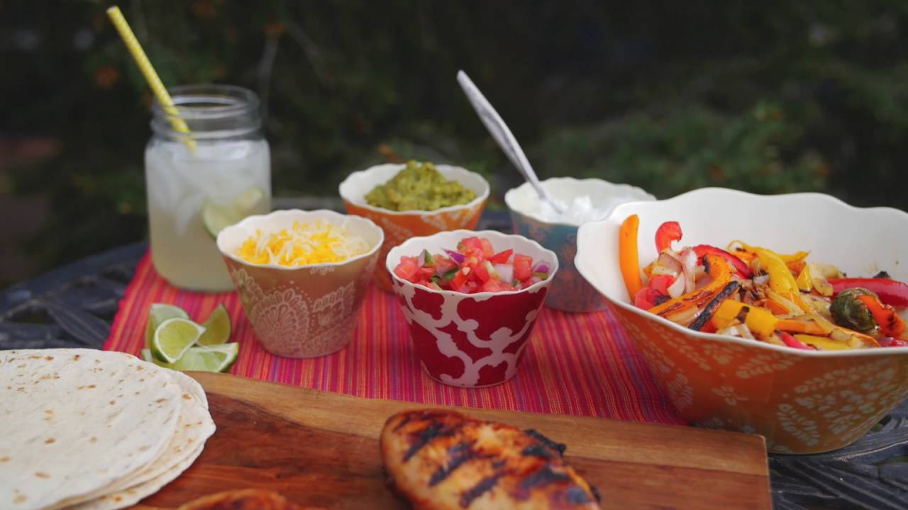 How to Make Camp Fajitas and Margaritas - YouTube