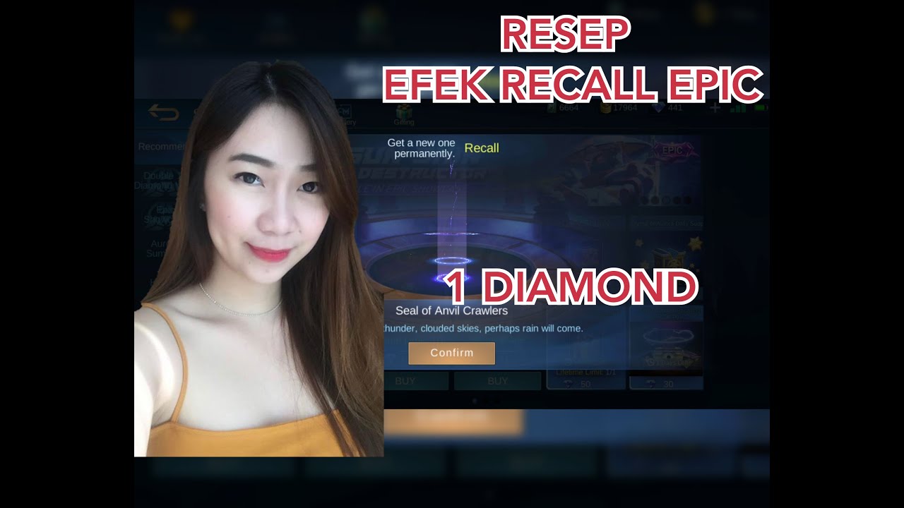 Trik dapet efek recall epic, The Seal of Anvil Crawlers di event Double 11 diamond vault MLBB