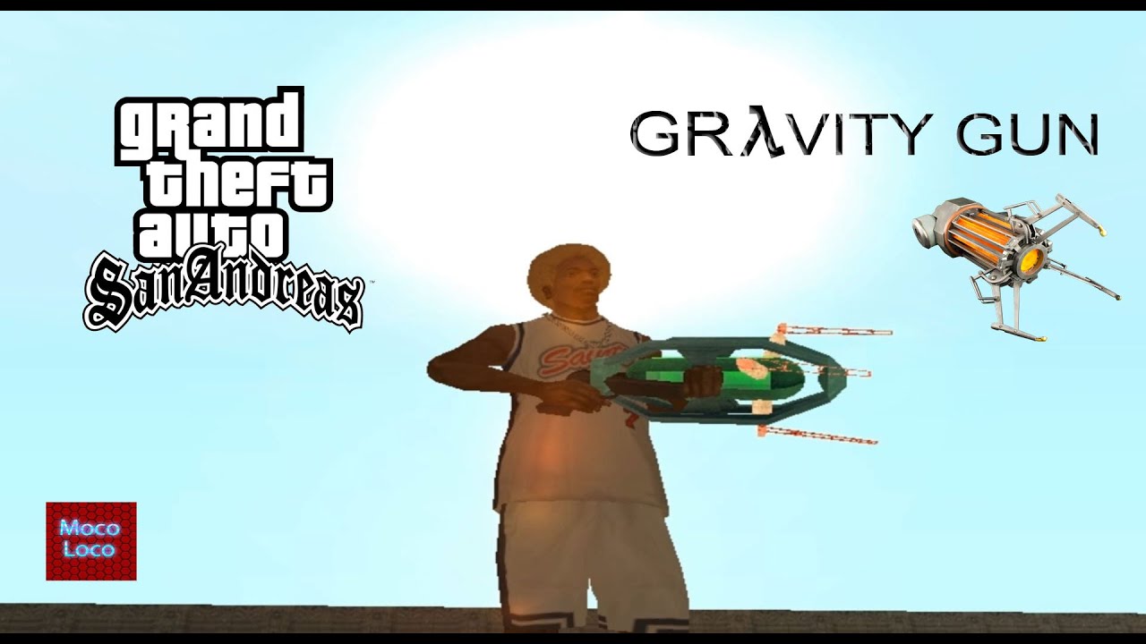 GTA San Andreas Gravity Gun Mod YouTube