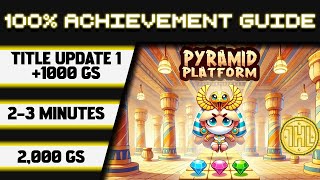 Pyramid Platformer-The Gem Heist Title Update 1 100% Achievement Walkthrough *1000GS in 2-3 Minutes*